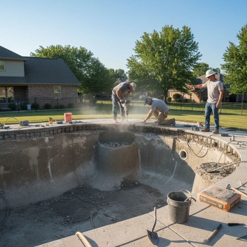 Gunite Installation