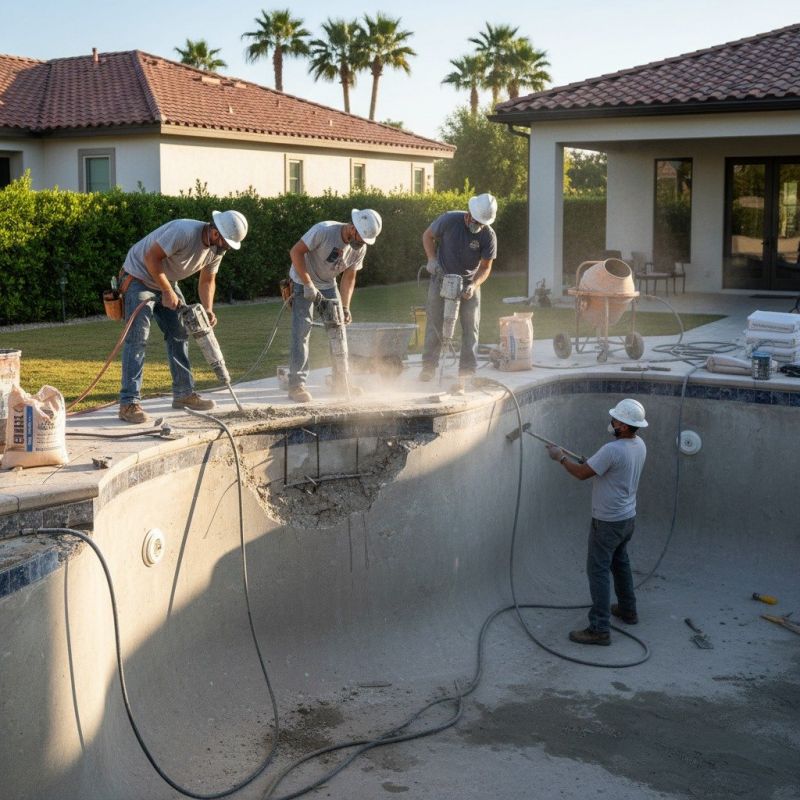 Gunite Installation