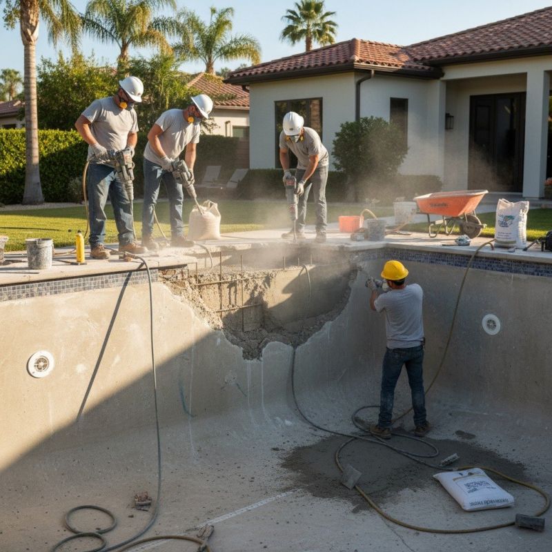 Gunite Installation